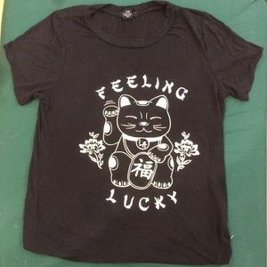 F21 graphic tee